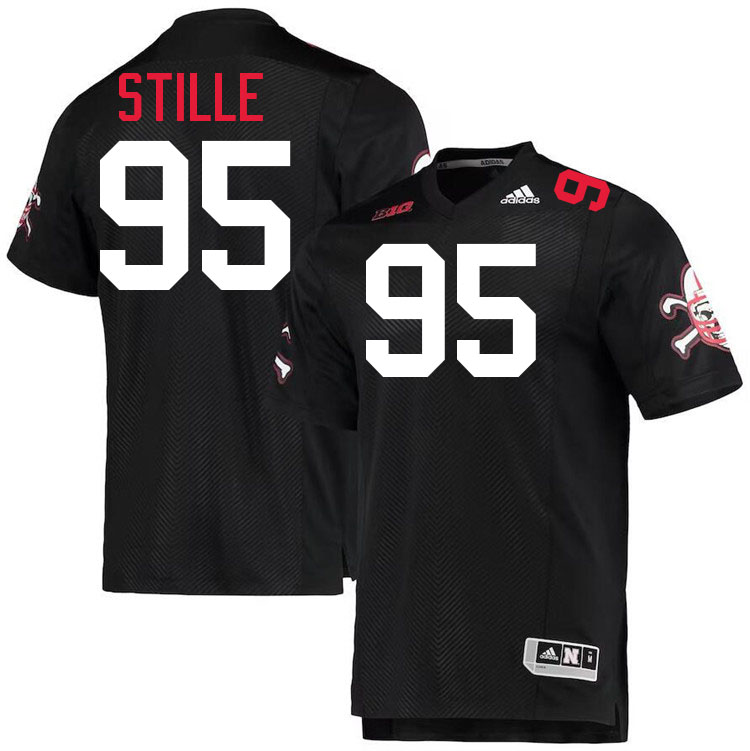 Ben Stille Nebraska Jersey,Nebraska Cornhuskers Football Uniforms,Jersey-Blackshirt Home